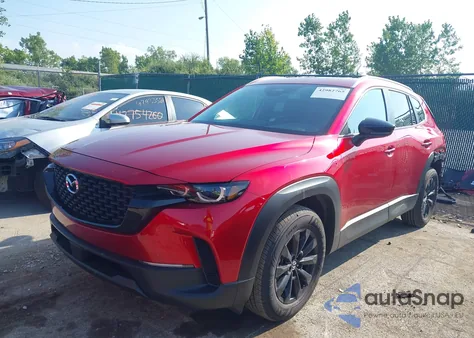 2025 Mazda Cx-50 2.5 S Premium Package из США, поврежденный, VIN 7MMVABDM3SN327462
